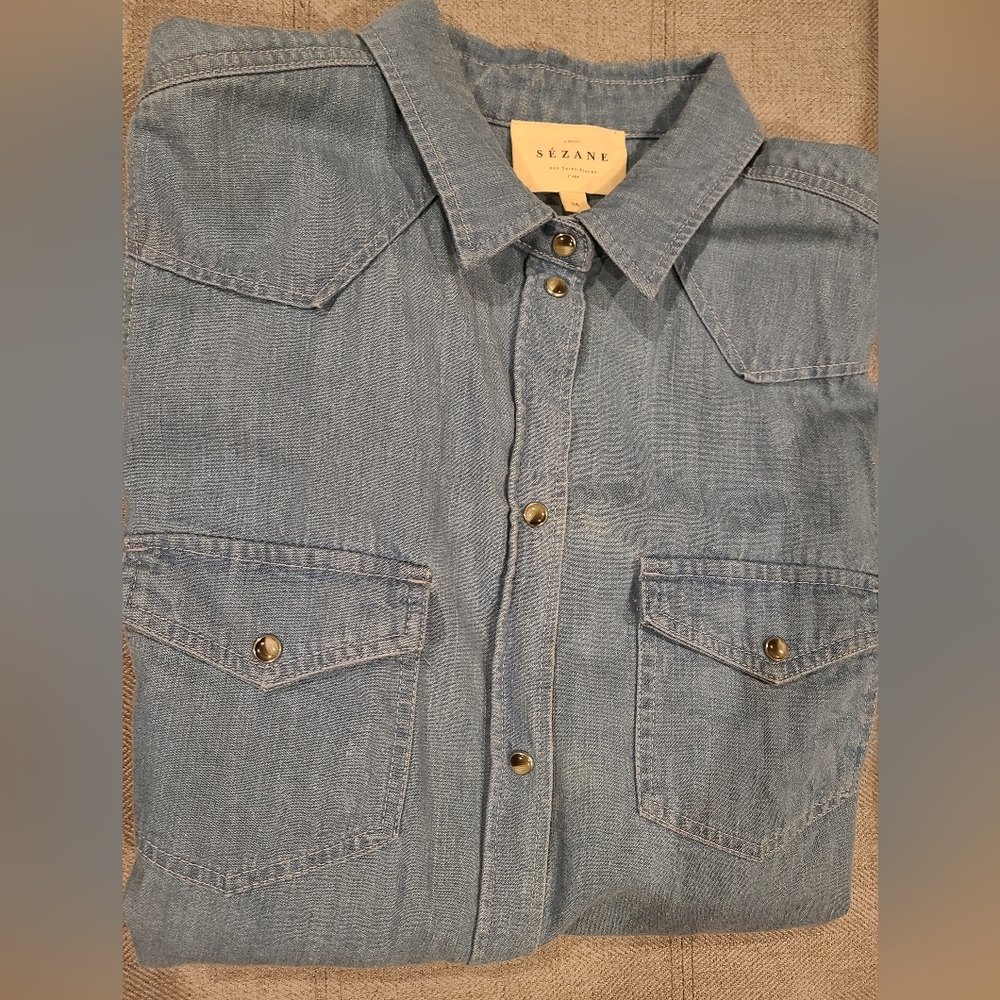 Sezane Servanne Shirt - Picture 2 of 4
